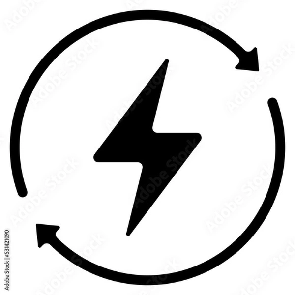 Fototapeta Energy Efficiency Icon