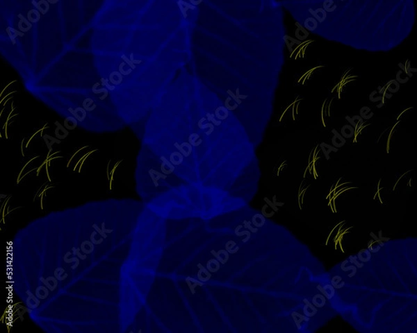 Fototapeta background with leaves
