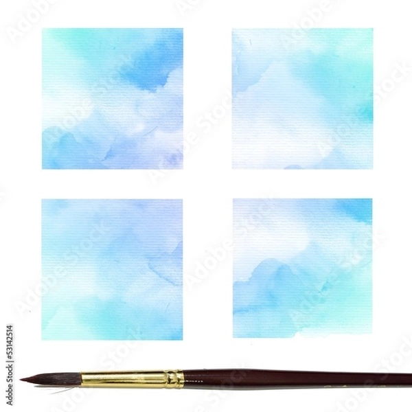 Obraz Abstract water color paint background 