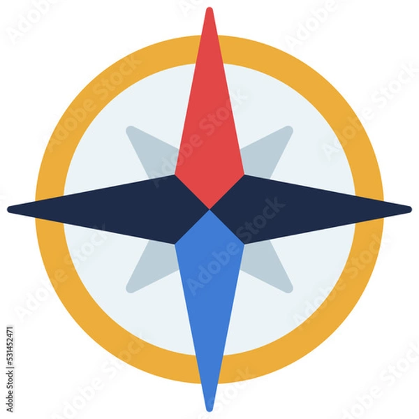 Fototapeta Compass Icon