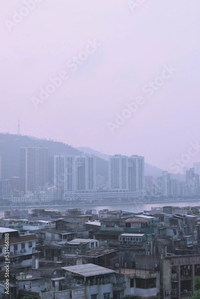 Obraz hongkong cityscape
