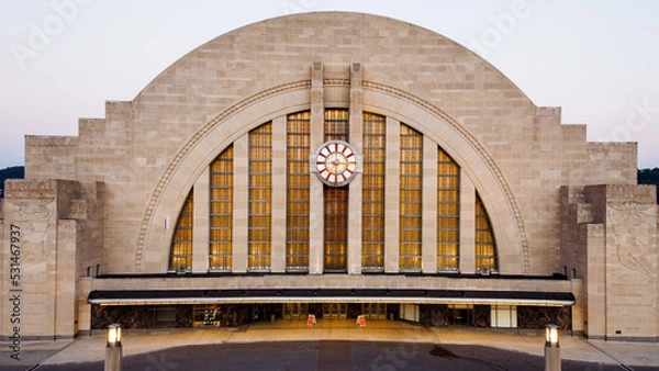 Fototapeta art deco building