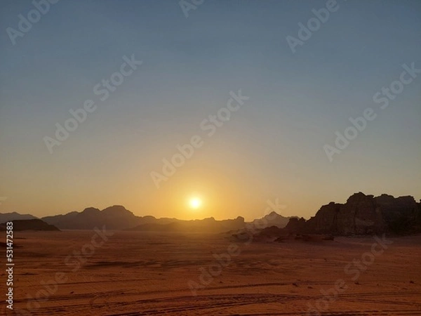 Obraz sunset on the beach