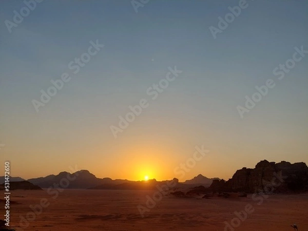 Obraz sunset on the beach