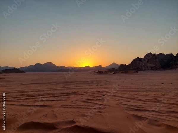 Obraz sunset at the beach