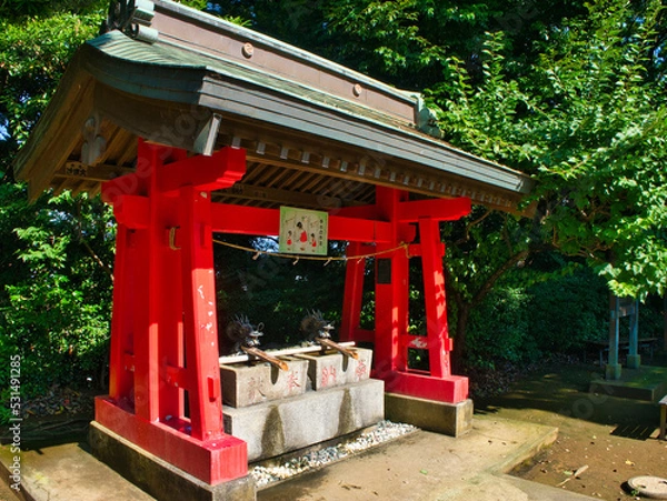 Fototapeta 手水舎