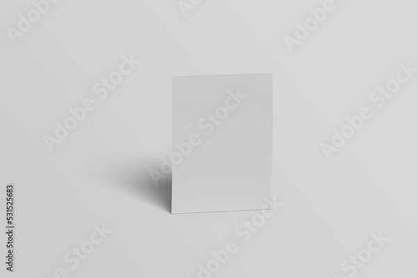 Obraz Blank white paper mockup