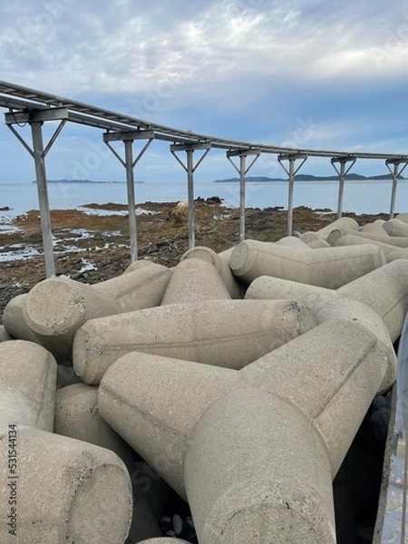 Obraz bridge over the sea