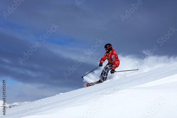 Obraz Skier