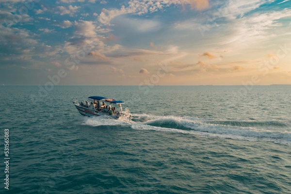 Fototapeta Typical Summer Day at Key West