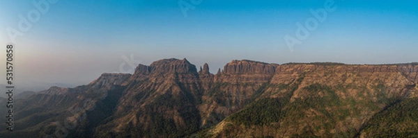 Obraz sunrise in the mountains