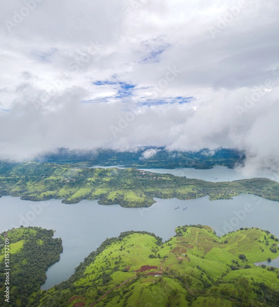 Obraz lake in the mountains