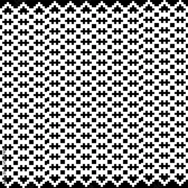 Fototapeta black and white pattern