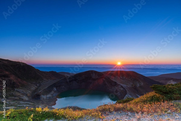 Obraz 蔵王の日の出　ビーナスベルト