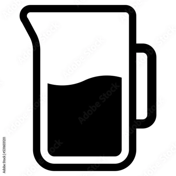 Obraz Icon drinkware jar
