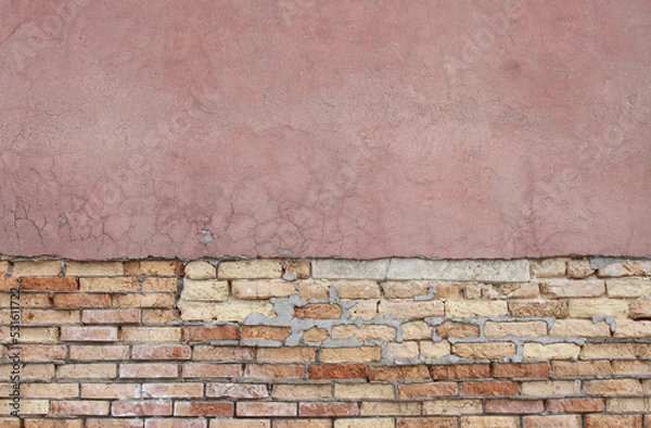 Obraz Old brick wall, texture