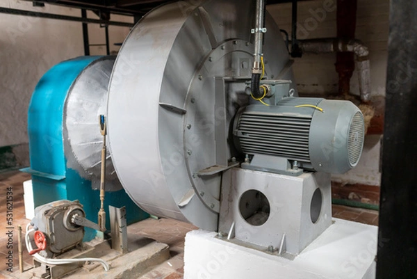 Fototapeta machine in factory