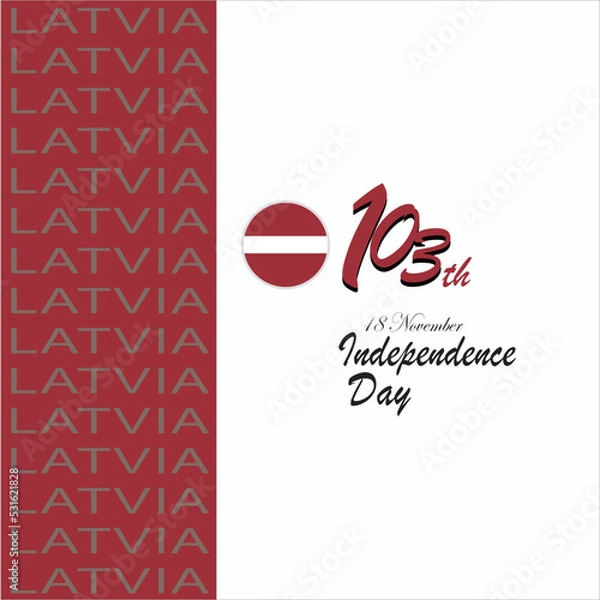 Obraz Independence Latvia