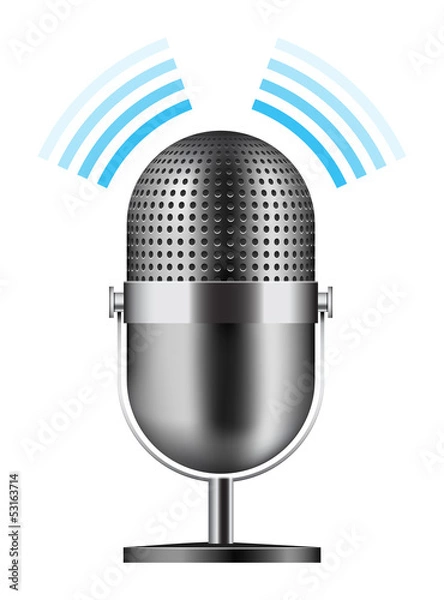 Obraz Broadcast Microphone