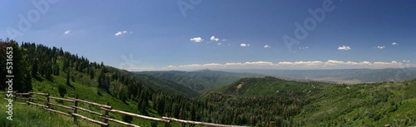 Obraz wasatch fence
