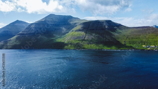 Obraz lake and mountains