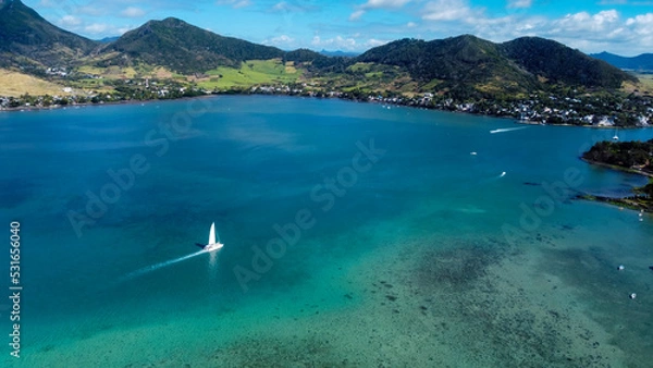 Obraz lake and mountains