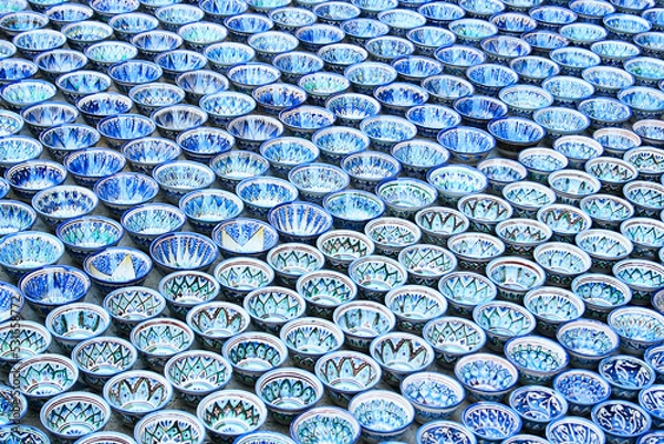 Obraz Background from decorative plates