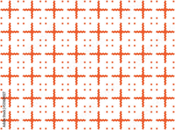 Obraz Beautiful and colorful vector pattern. Seamless vector pattern. Textile and fabric pattern. Simple and Stylish pattern. Modern Tiles pattern design. 