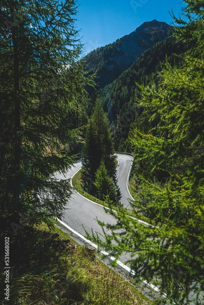 Obraz road in the mountains