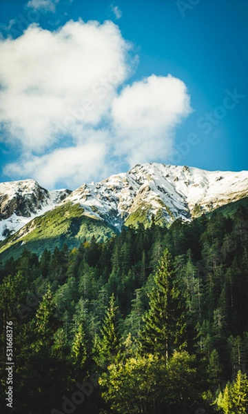 Obraz landscape in the mountains