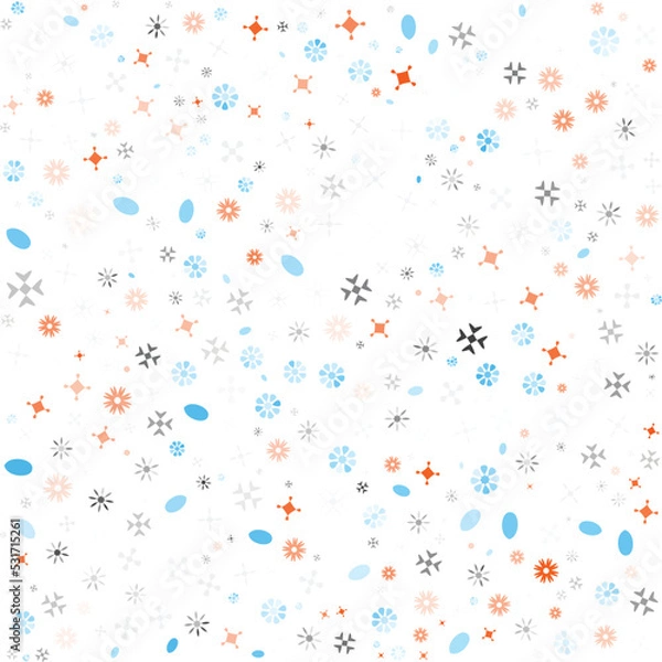 Obraz Beautiful and colorful vector pattern. Seamless vector pattern. Textile and fabric pattern. Simple and Stylish pattern. Modern Tiles pattern design. 