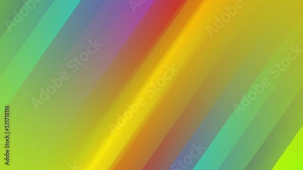 Obraz abstract vibrant slanting lines background. gradient design wallpaper. graphic illustration with speedily style texture and geometric strips pattern 3D illustration (1)