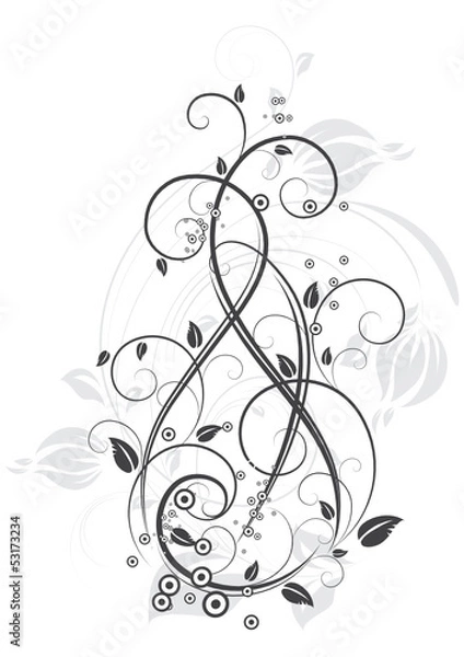 Obraz Floral design element