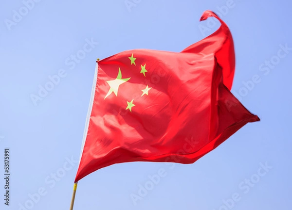 Obraz Chinese national flag