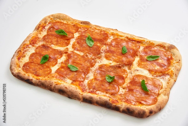 Obraz pizza on a plate