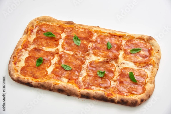 Obraz pizza on a plate