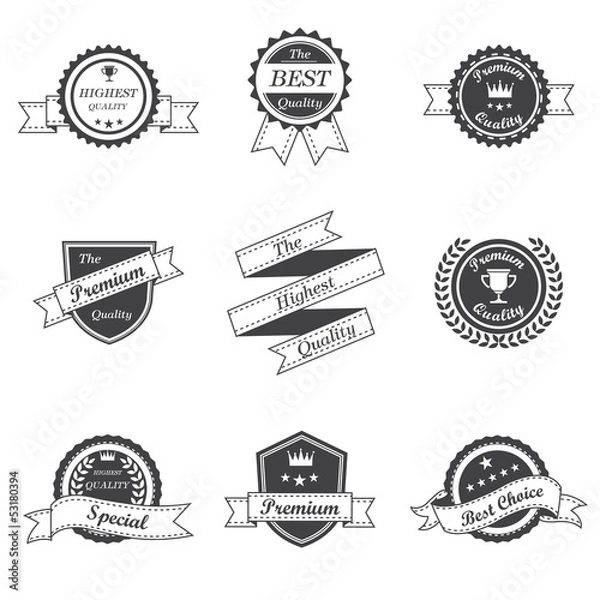 Fototapeta Retro Badge Vector