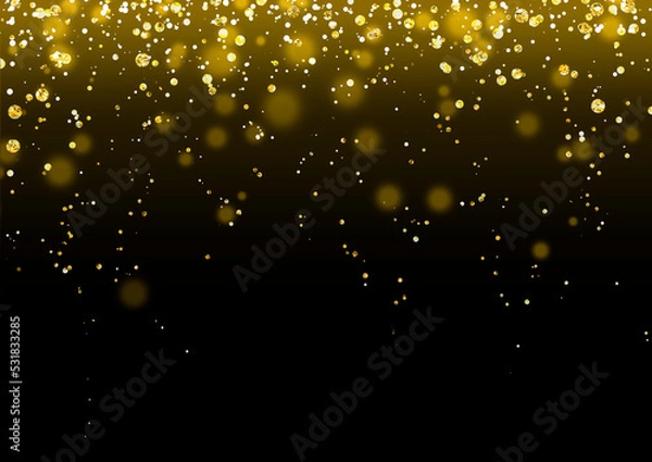 Obraz クリスマス ブラックフライデー　キラキラ　背景 イラスト