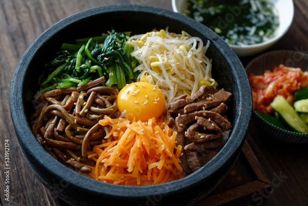 Fototapeta 石焼ビビンバ