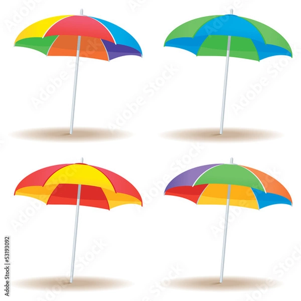 Obraz Beach umbrella variety