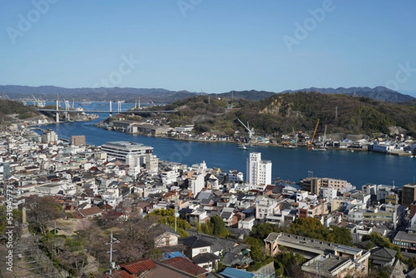 Obraz 尾道水道遠望