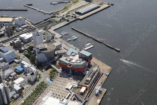 Obraz 海遊館空撮