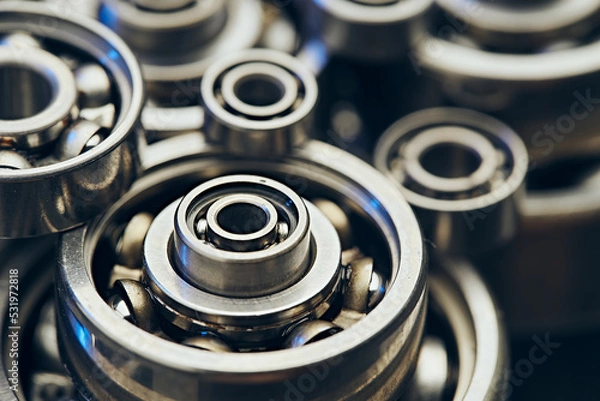Fototapeta Bearings. Ball bearings. Thrust bearings.