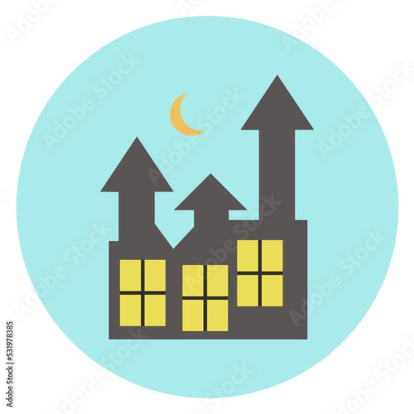 Obraz halloween illustration