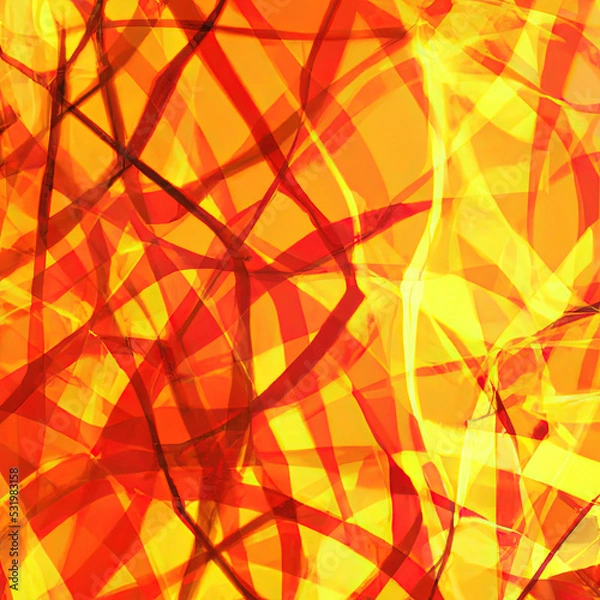 Obraz abstract organic lines flames fire burnt shapes branches roots wallapaper background texture design