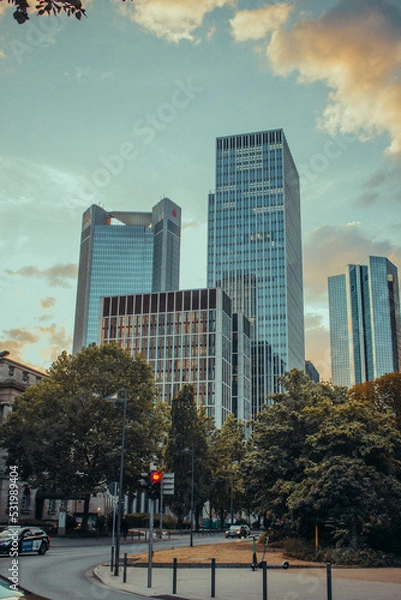 Obraz Skyscraper in Frankfurt