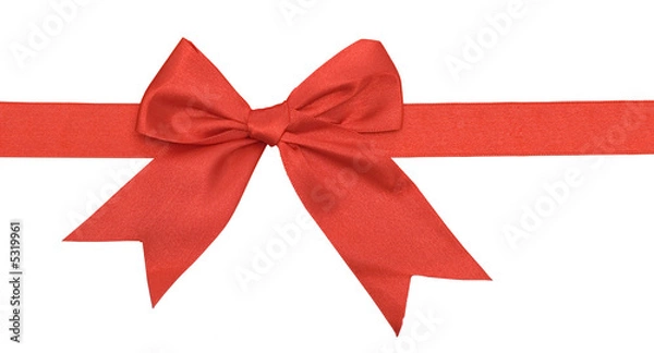 Fototapeta Red bow