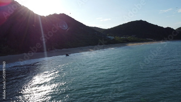 Fototapeta Vista ao mar balneario camburiu 