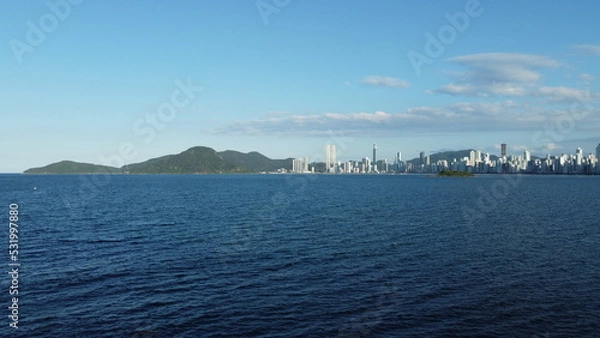Fototapeta Vista ao mar balneario camburiu 