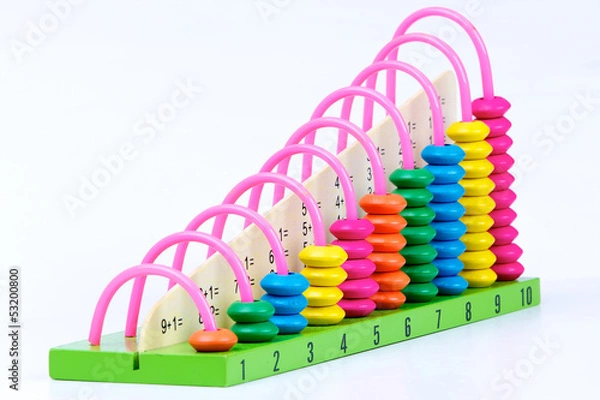 Obraz boulier chinois jouet en bois